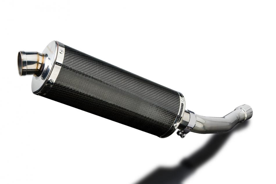 YAMAHA YZF-R1 YZFR1 1998-2001 Echappement Silencieux 350mm Ovale Carbone