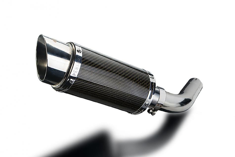 HONDA VFR800Fi 1998-2001 Echappement Silencieux 200mm Rond Carbone PISTE