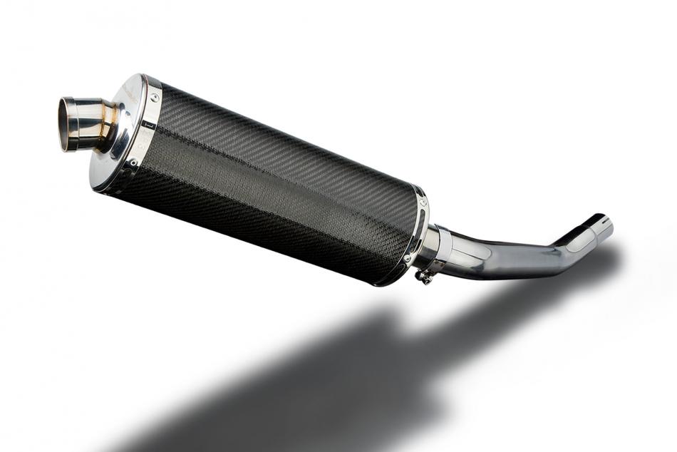 KAWASAKI ZX6R NINJA 636 2003-2004 Echappement Silencieux 350mm Ovale Carbone