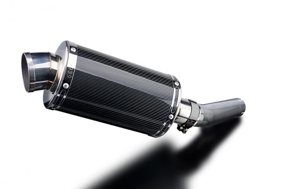 HONDA CBR600F 1991-1998 Echappement Silencieux 225mm Ovale Carbone PISTE