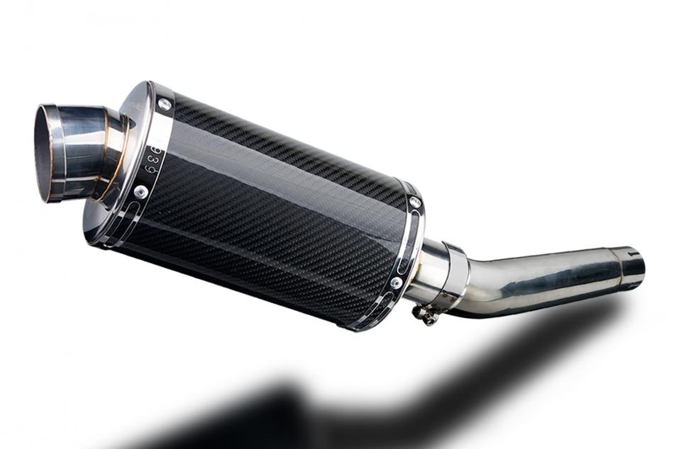 YAMAHA YZF600R Thundercat 96-07 Echappement Silencieux 225mm Ovale Carbone PISTE