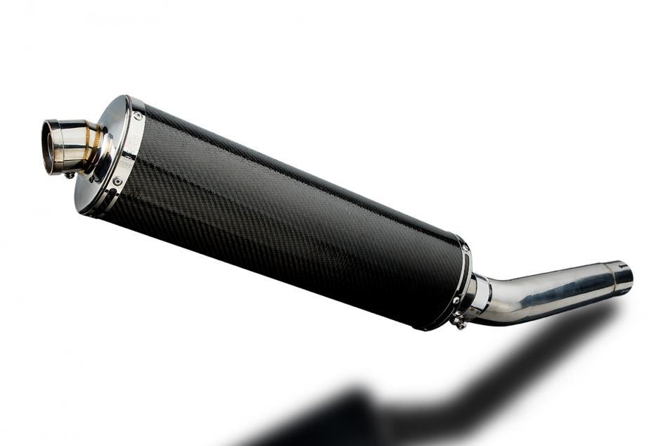 YAMAHA YZF600R THUNDERCAT 96-07 Echappement Silencieux 450mm Ovale Carbone