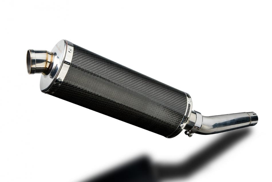 YAMAHA YZF600R THUNDERCAT 1996-2007 Echappement Silencieux 350mm Ovale Carbone