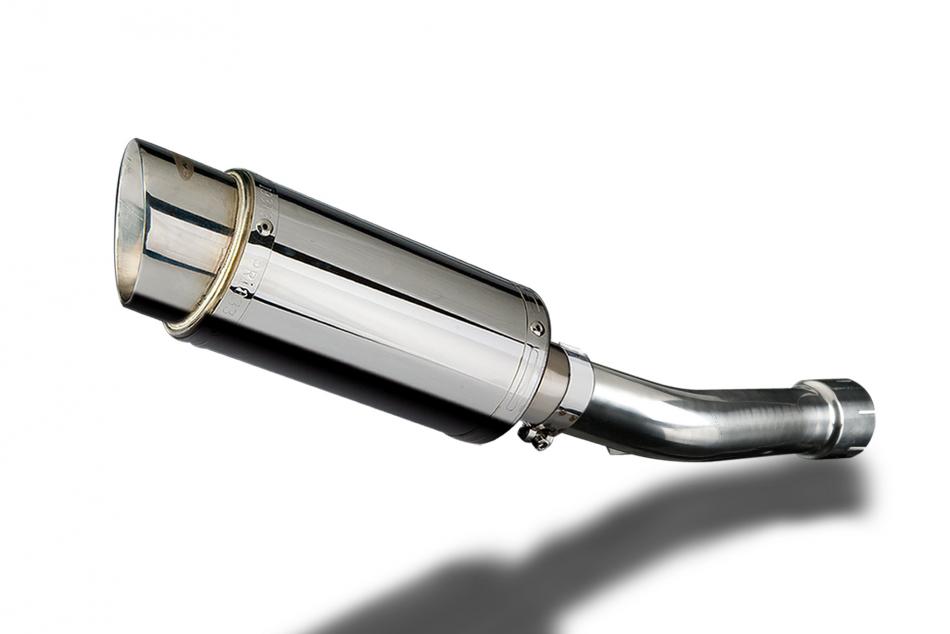 YAMAHA FZ1 FAZER FZS1000 2006-2015 Echappement Silencieux 200mm Rond Inox PISTE