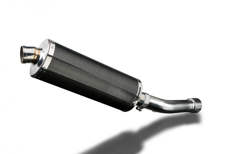 YAMAHA FZ1 FAZER 2006-2015 Echappement Silencieux 350mm Ovale Carbone