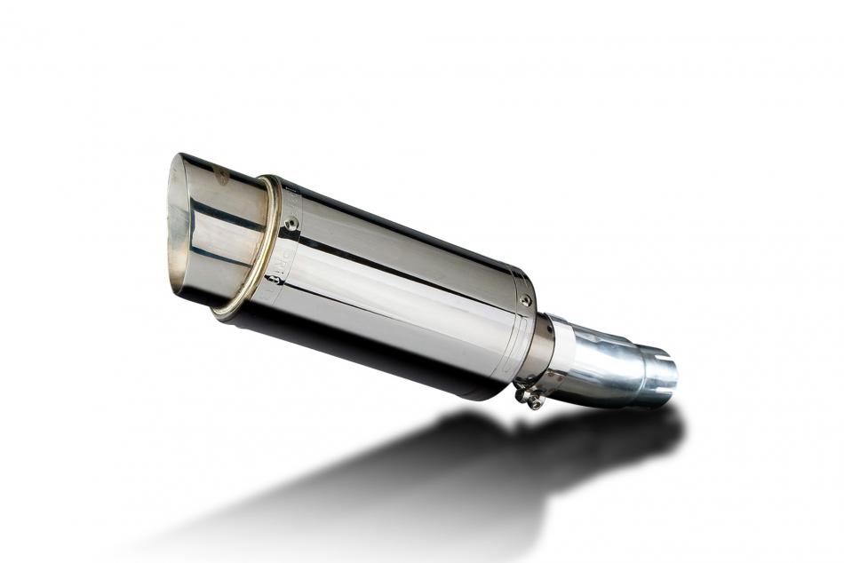 KAWASAKI NINJA 250R 2008-2013 Echappement Silencieux 200mm Rond Inox PISTE