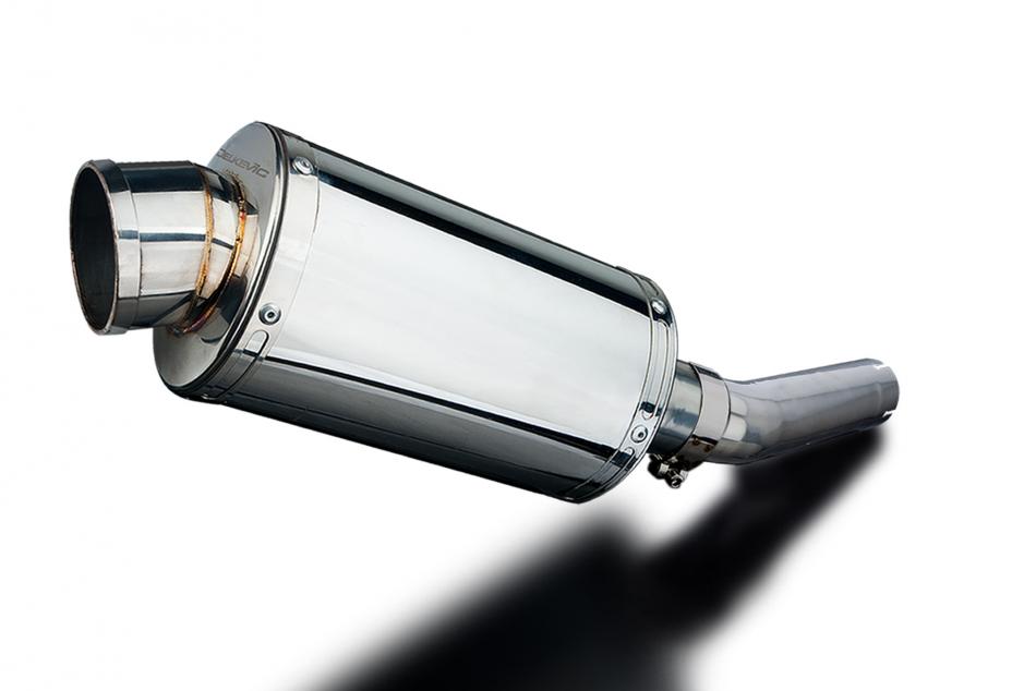 HONDA CBR600F 1991-1998 Echappement Silencieux 225mm Ovale Inox PISTE