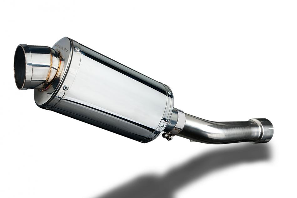YAMAHA FZ1 FAZER FZS1000 2006-2014 Echappement Silencieux 225mm Ovale Inox PISTE