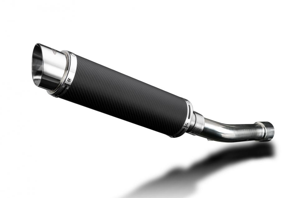 YAMAHA FZ1 FAZER 2006-2014 Echappement Silencieux 350mm Rond Carbone