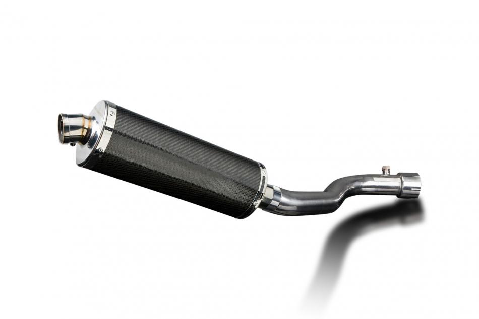 SUZUKI GSXR1000 2007-2008 Echappement DECAT Silencieux 350mm Ovale Carbone