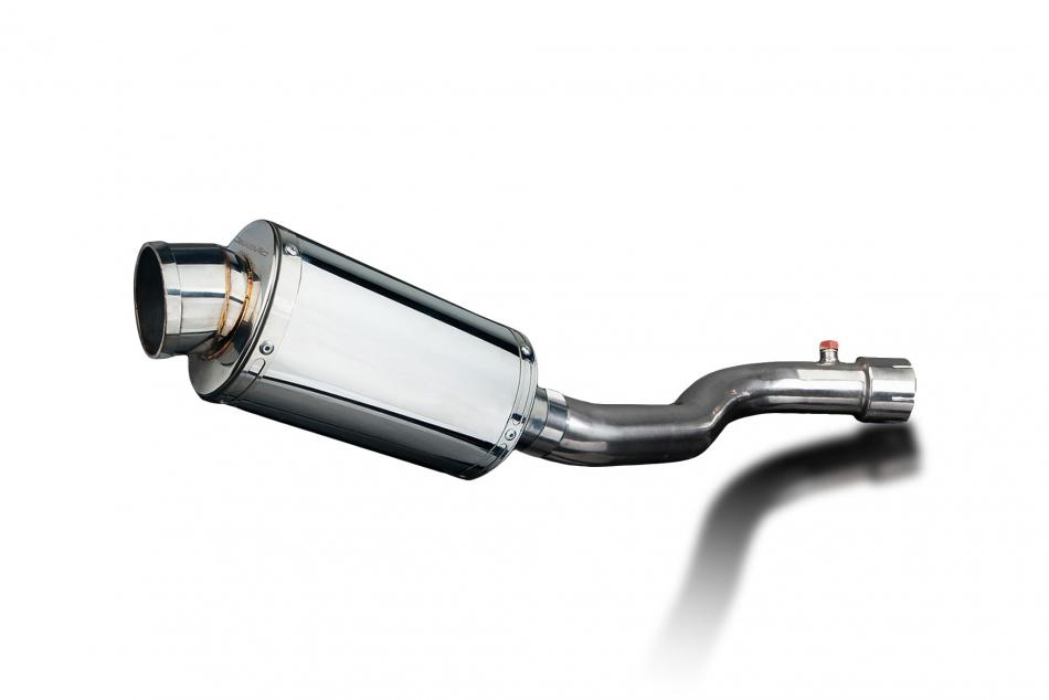 SUZUKI GSXR1000 2007-2008 Echappement DECAT Silencieux 225mm Ovale Inox PISTE