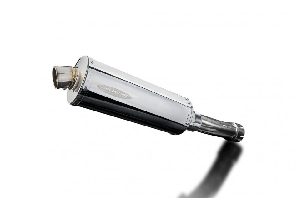 KAWASAKI ER5 1996-2007 Echappement Silencieux 350mm Ovale Inox