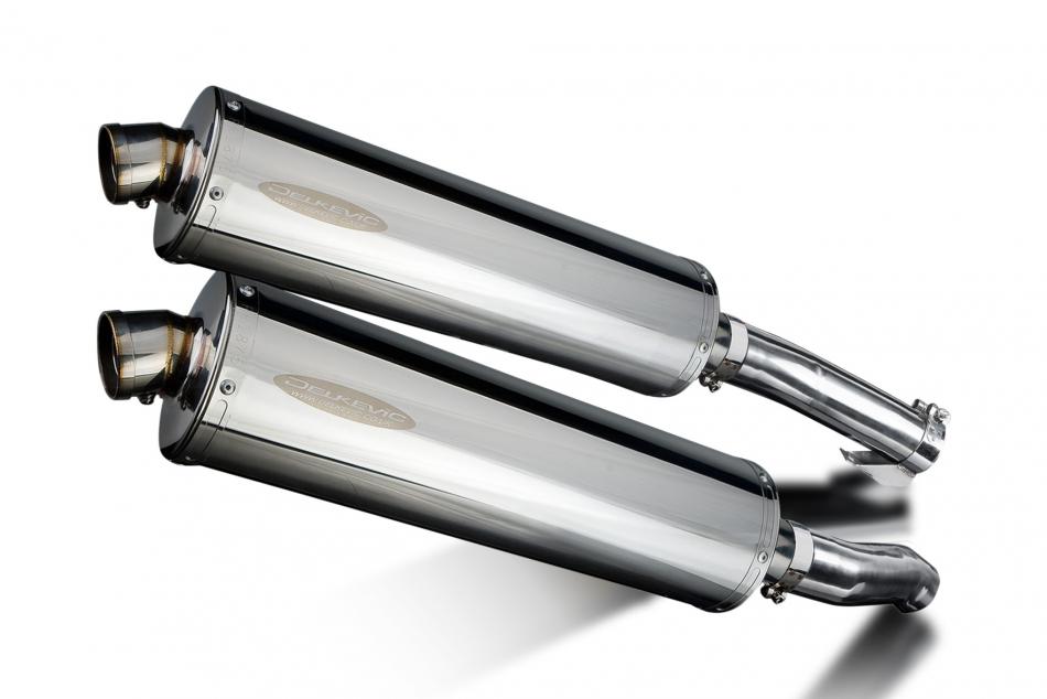 KAWASAKI Z1000SX ABS 2010-2019 Echappement Silencieux 450mm Ovale Inox