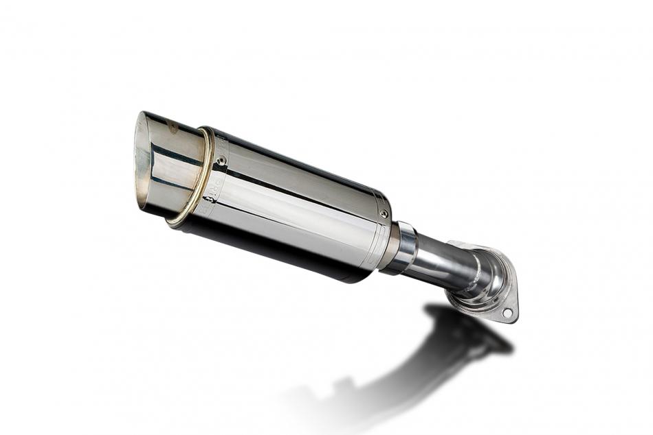 HONDA VFR750 1990-1993 Echappement Silencieux 200mm Rond Inox PISTE