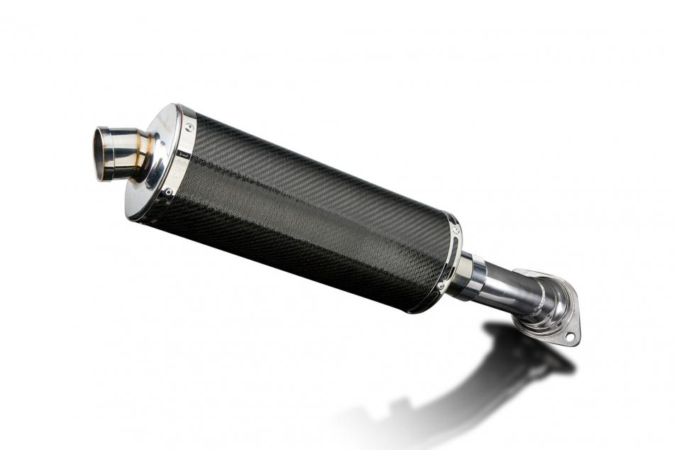 HONDA VFR750 1990-1993 Echappement Silencieux 350mm Ovale Carbone