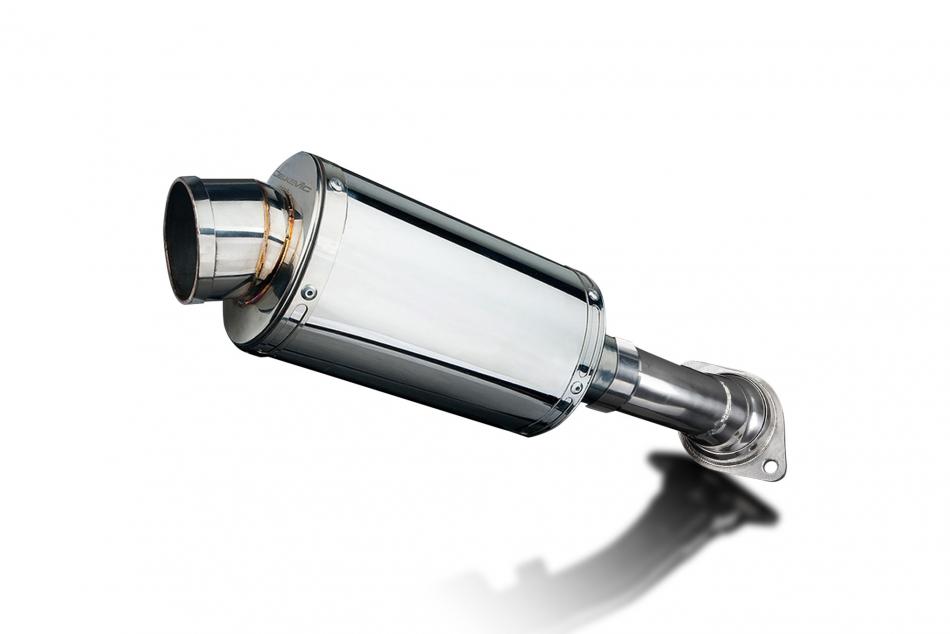 HONDA VFR750 1990-1993 Echappement Silencieux 225mm Ovale Inox PISTE