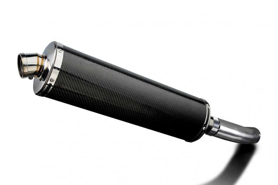 SUZUKI GSX-S750 GSR750 2011-2019 Echappement Silencieux 450mm Ovale Carbone