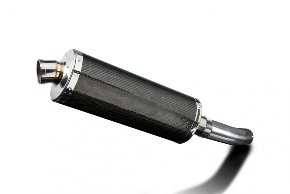 SUZUKI GSX-S750 GSR750 2011-2019 Echappement Silencieux 350mm Ovale Carbone