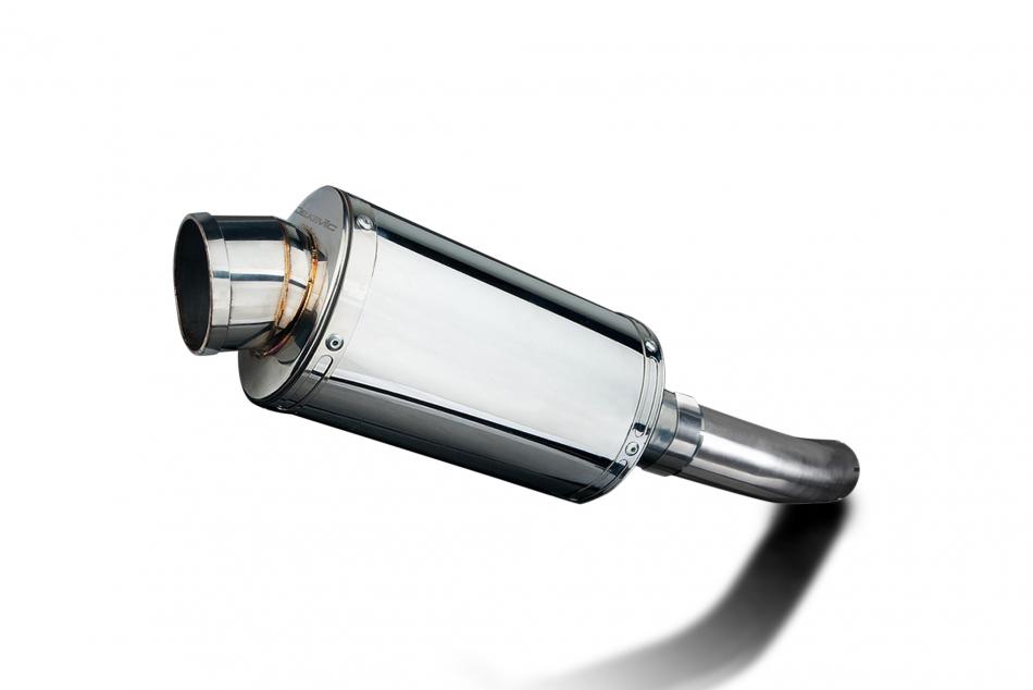 SUZUKI GSX-S750 GSR750 2011-2019 Echappement Silencieux 225mm Ovale Inox PISTE