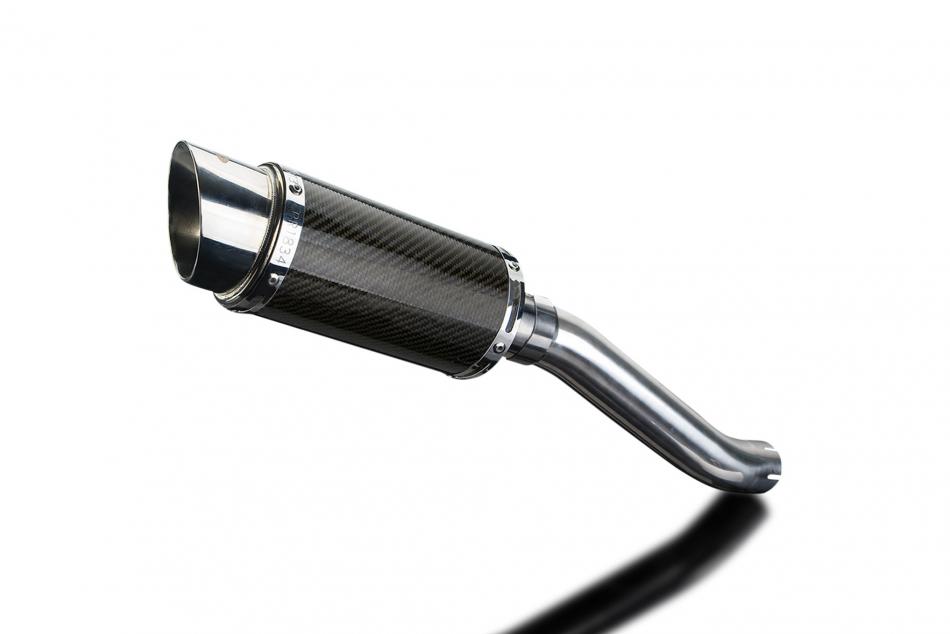 KAWASAKI ZX10R Ninja 2004-05 Echappement Silencieux 200mm Rond Carbone PISTE