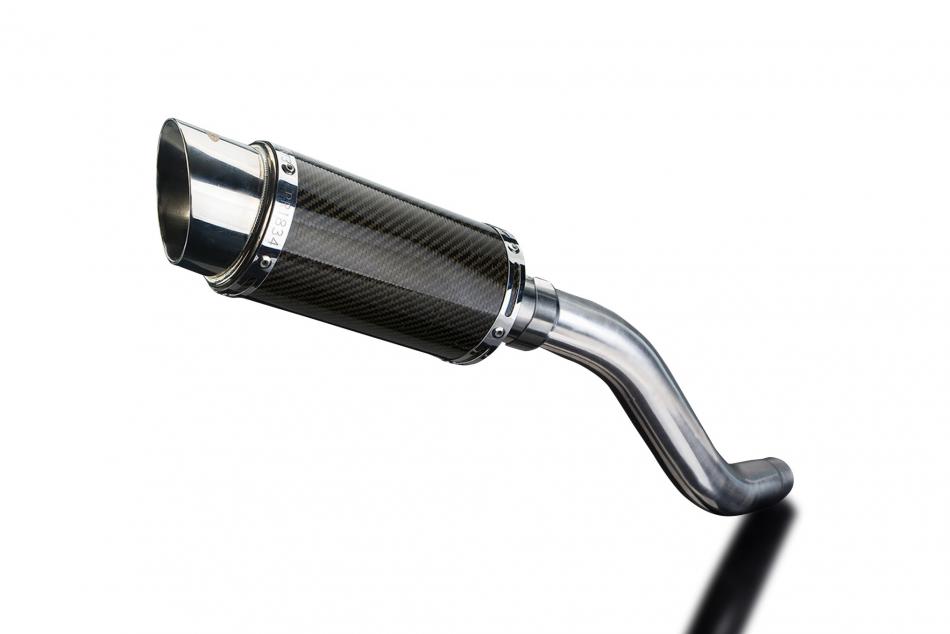 KAWASAKI Z800 2013-2016 Echappement Silencieux 200mm Rond Carbone PISTE