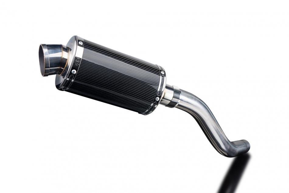 KAWASAKI Z800 2013-2016 Echappement Silencieux 225mm Ovale Carbone PISTE