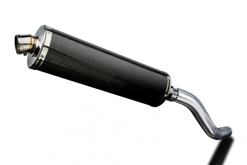 KAWASAKI Z800 2013-2016 Echappement Silencieux 450mm Ovale Carbone