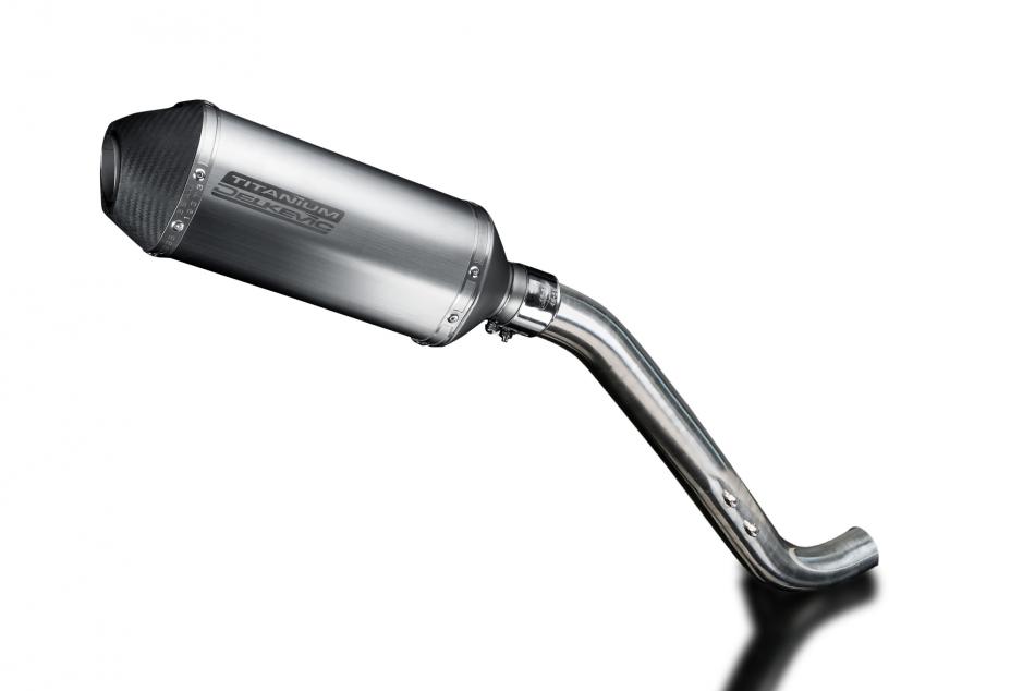 Triumph Tiger 1050 2006-2012 Echappement KIT-Silencieux 260mm X-Ovale Titane