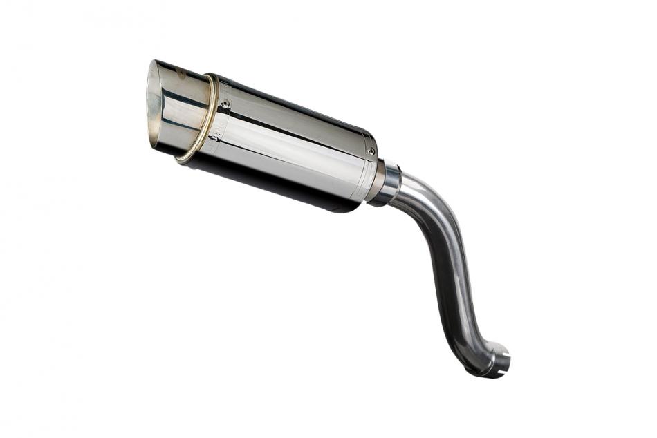 SUZUKI SV650 1998-2002 Echappement HAUT Silencieux 200mm Rond Inox PISTE