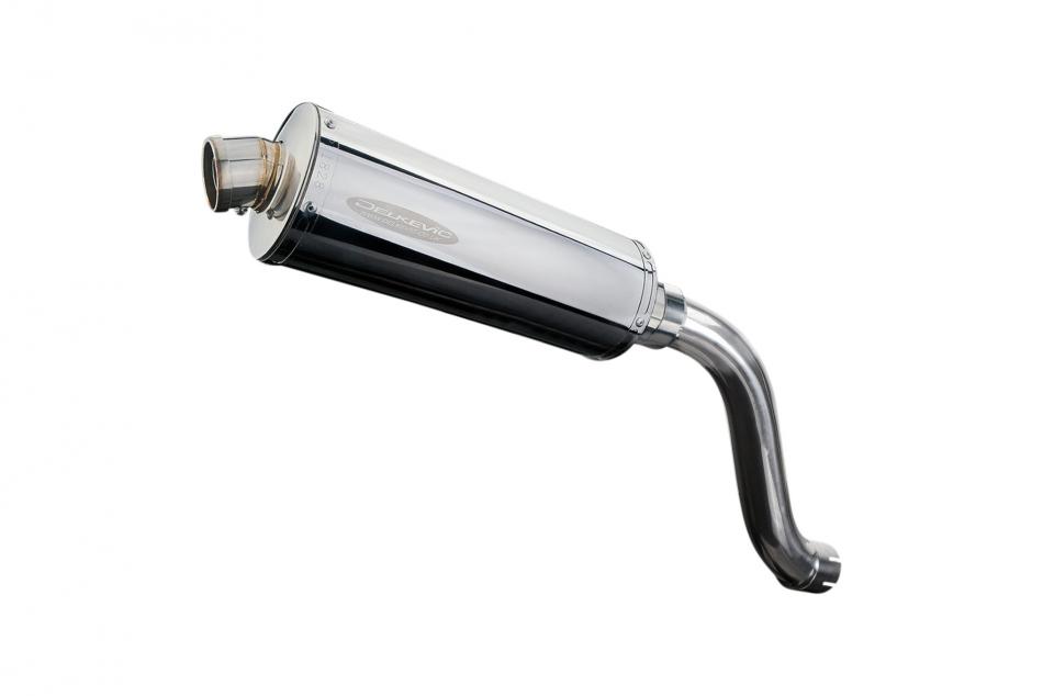 SUZUKI SV650 1998-2002 Echappement HAUT Silencieux 350mm Ovale Inox