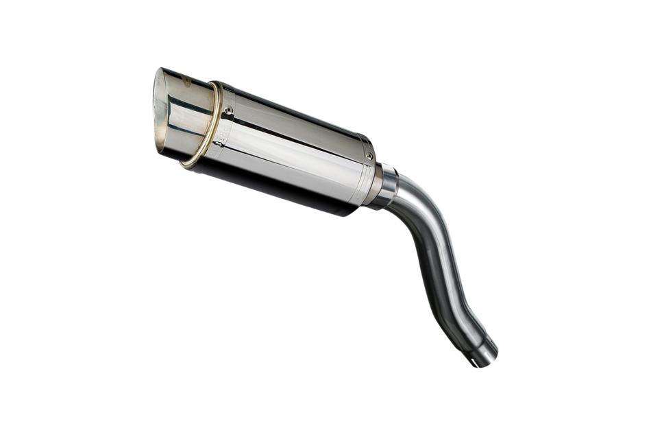 HONDA XL700VA TRANSALP 2008-2014 Echappement Silencieux 200mm Rond Inox PISTE