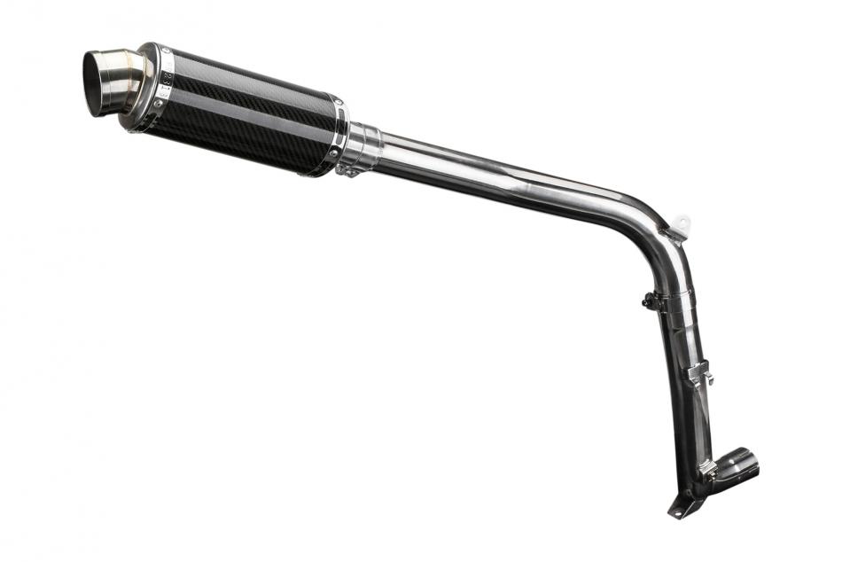 TRIUMPH SPRINT ST1050 2008-2012 Echappement KIT-Silencieux 225mm Ovale Carbone