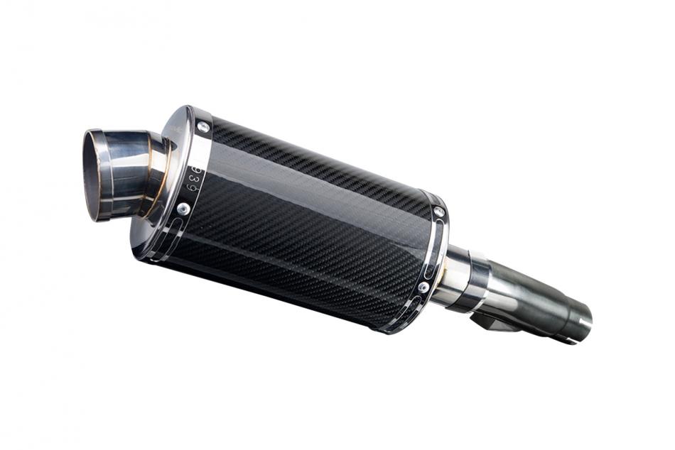 HONDA NC750D INTEGRA 2014-2015 Echappement Silencieux 225mm Ovale Carbone PISTE