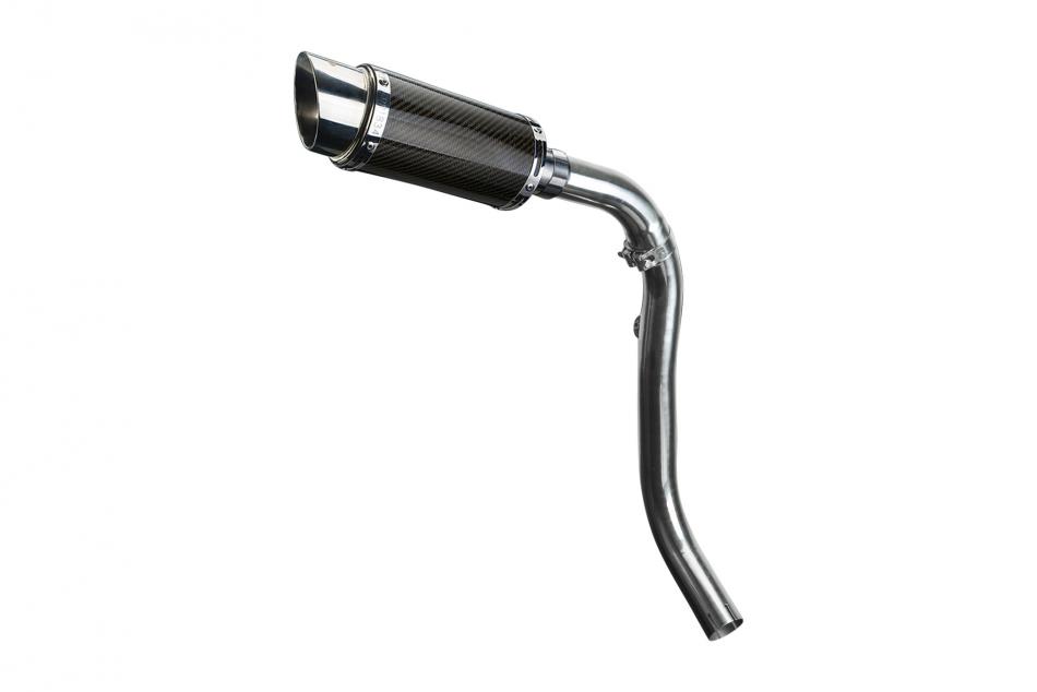 HONDA CBR1000RR FIREBLADE 2006-2007 Echappement Pot 200mm Rond Carbone PISTE