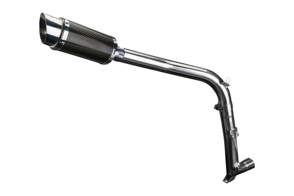 TRIUMPH SPRINT ST1050 2008-2012 Echappement Silencieux 200mm Rond Carbone PISTE