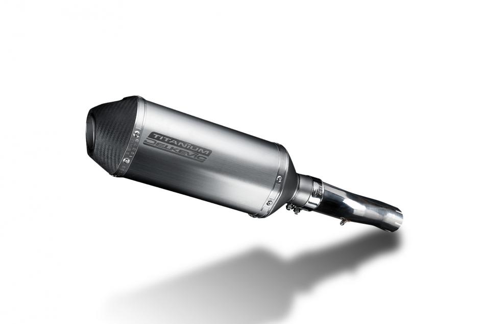 HONDA CBR600F ABS 2011-2013 Echappement Silencieux 260mm X-Ovale Titane