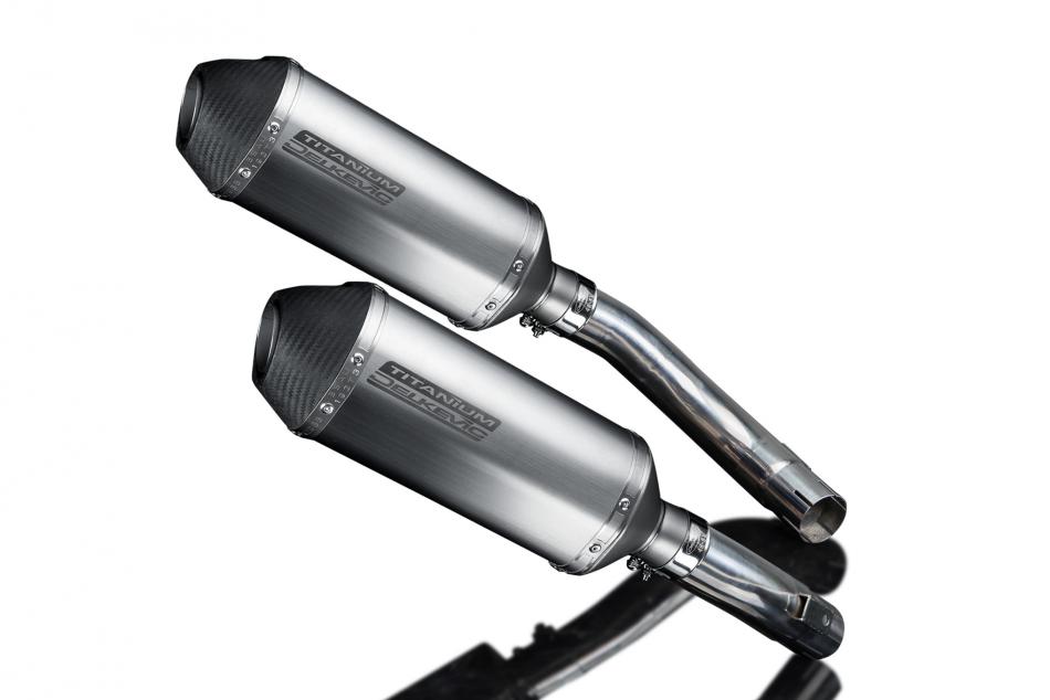 Yamaha YZF-R1 R1 2009-2014 Echappement KIT-Silencieux 260mm X-Ovale Titane