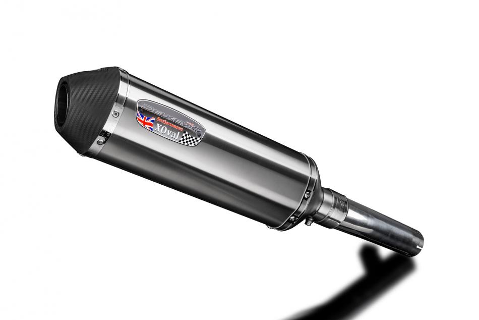 Honda CBR600 FH FJ FK FL 1987-90 Echappement KIT-Silencieux 343mm X-Ovale Inox