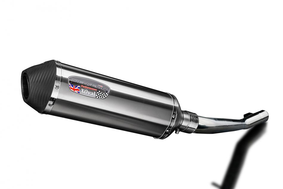 Suzuki GSX750 1998-2002 Echappement KIT-Silencieux 343mm X-Ovale Inox