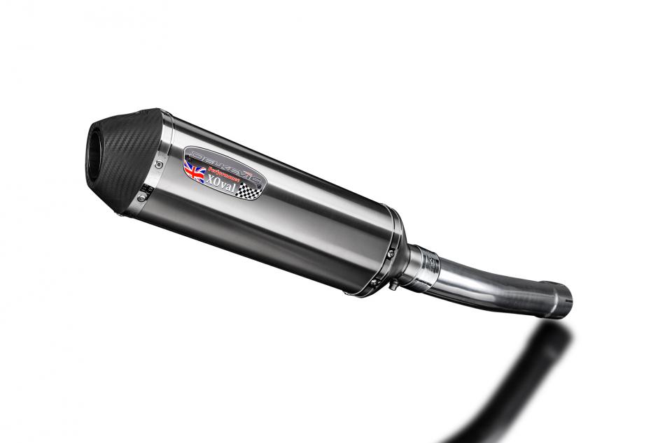 Suzuki GSXR750 K1-K5 2000-2005 Echappement KIT-Silencieux 343mm X-Ovale Inox