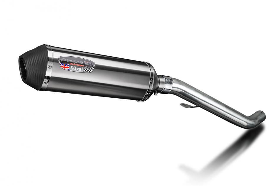 Triumph Street Triple 675 2013-16 Echappement KIT-Silencieux 343mm X-Ovale Inox