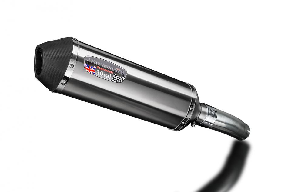 Suzuki GSXR750 L1-L6 2011-2016 Echappement KIT-Silencieux 343mm X-Ovale Inox