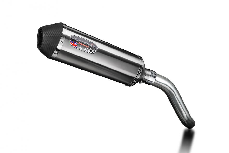 Kawasaki Z800E 2013-2016 Echappement KIT-Silencieux 343mm X-Ovale Inox