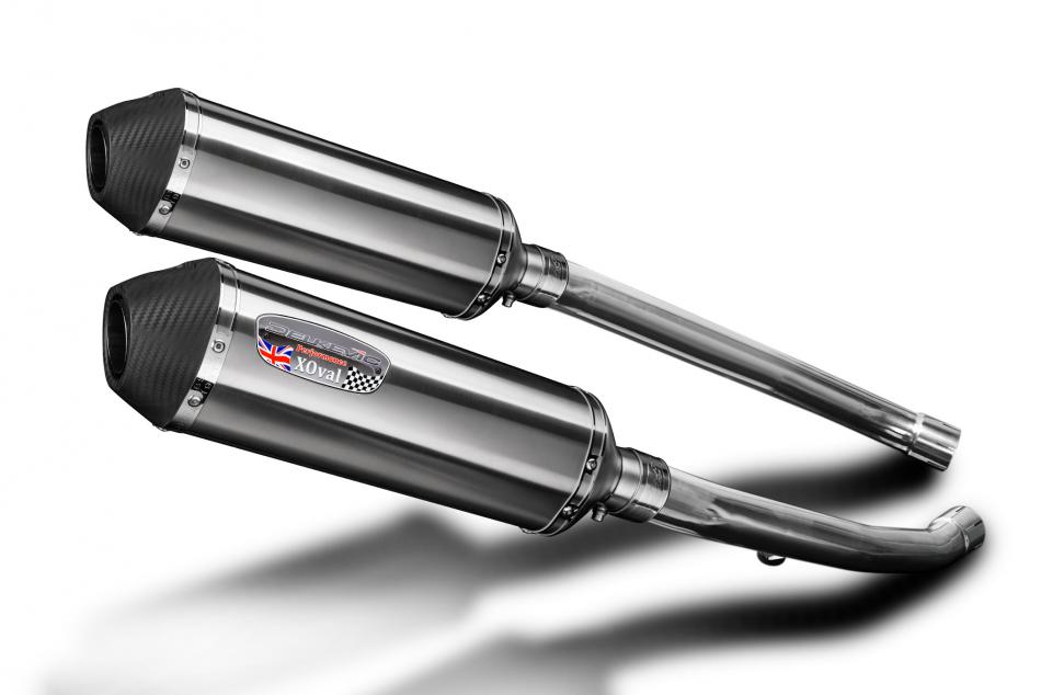 Kawasaki ZZR1400 ZX14 2012-2023 Echappement Silencieux 343mm X-Ovale Inox