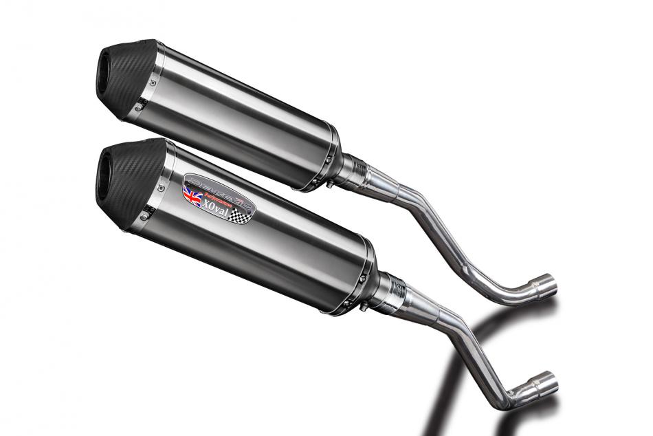 Yamaha XT660X XT660R 2004-2016 Echappement KIT-Silencieux 343mm X-Ovale Inox