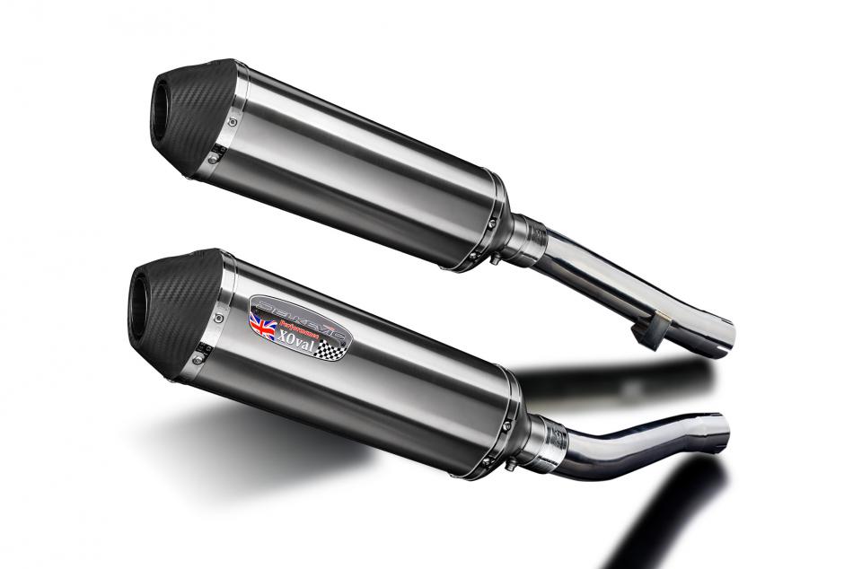 YAMAHA XJR1300 XJR1300SP 1998-2007 Echappement Silencieux 343mm X-Ovale Inox