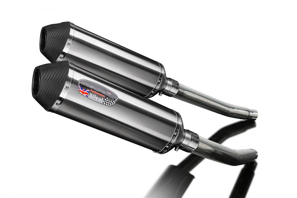 Suzuki GSX1300R Hayabusa 2008-2020 Echappement KIT-Silencieux 343mm X-Ovale Inox