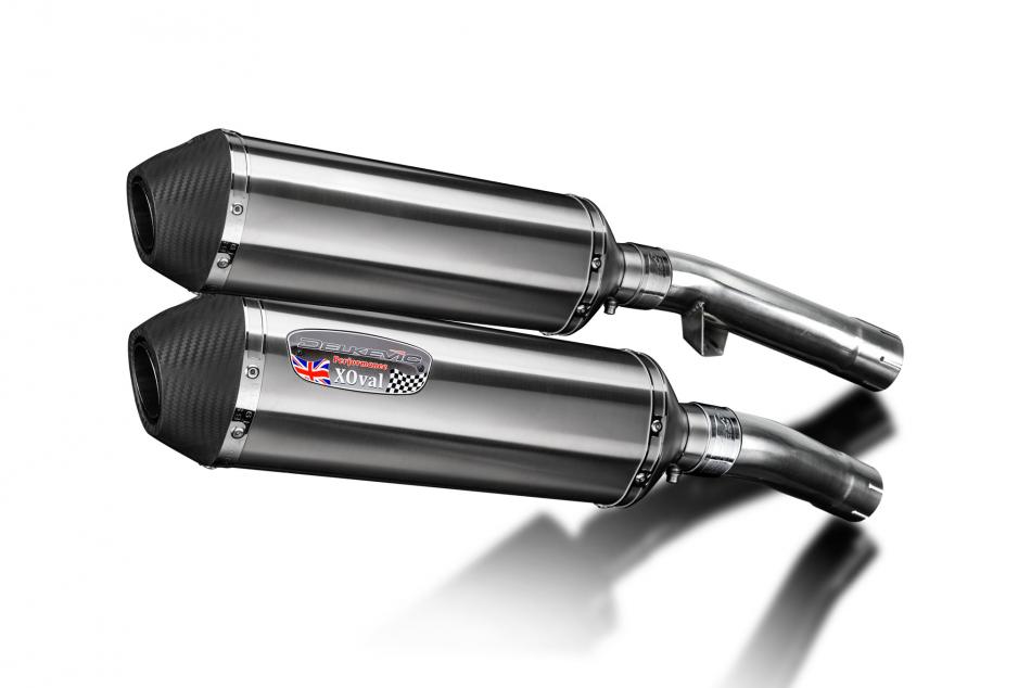 Yamaha FJ1100 FJ1200 1984-1987 Echappement KIT-Silencieux 343mm X-Ovale Inox