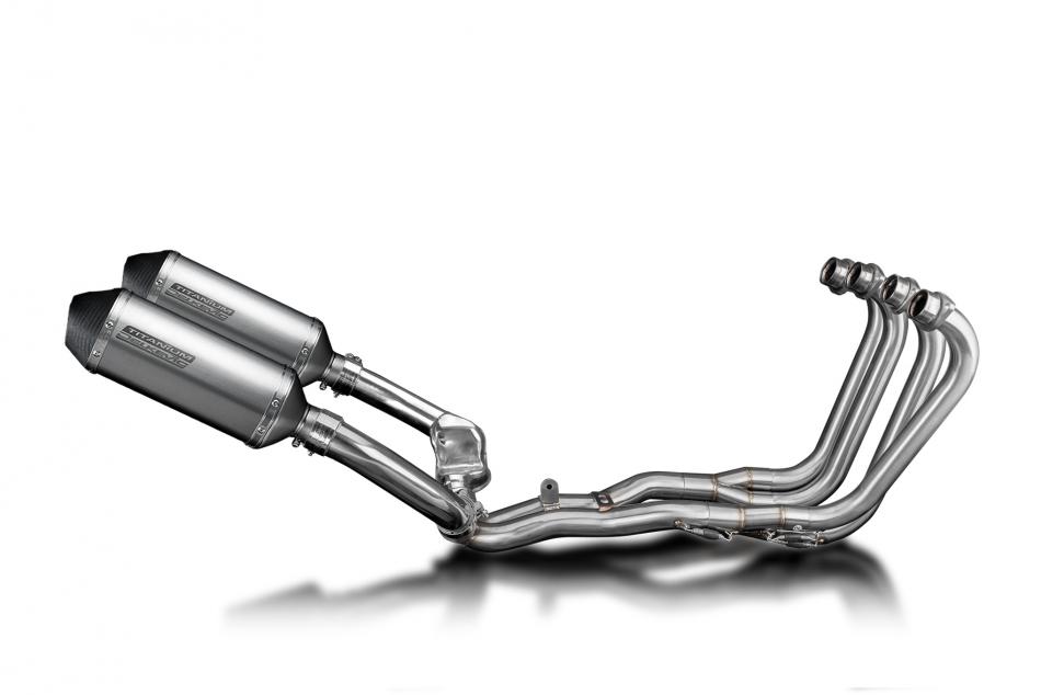 Honda CBR1000F Hurricane 87-99 Echappement 4-2 Silencieux 260mm X-Ovale Titane