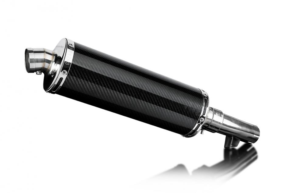 Honda CRF1100L Africa Twin 20-24 Echappement KIT-Silencieux 350mm Ovale Carbone